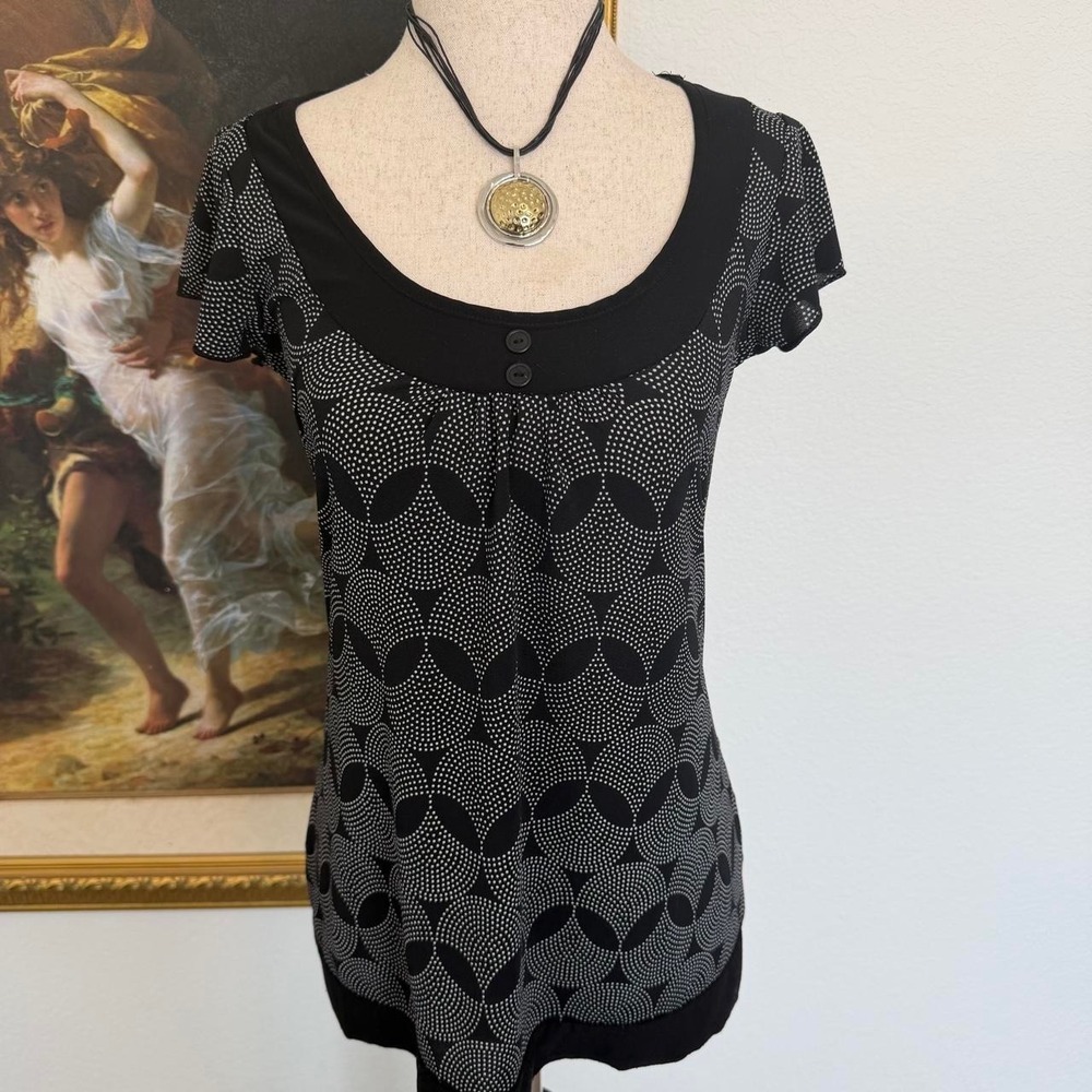 Y2K Scene Girl Babydoll Blouse